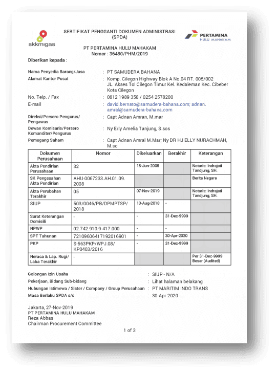 our services
